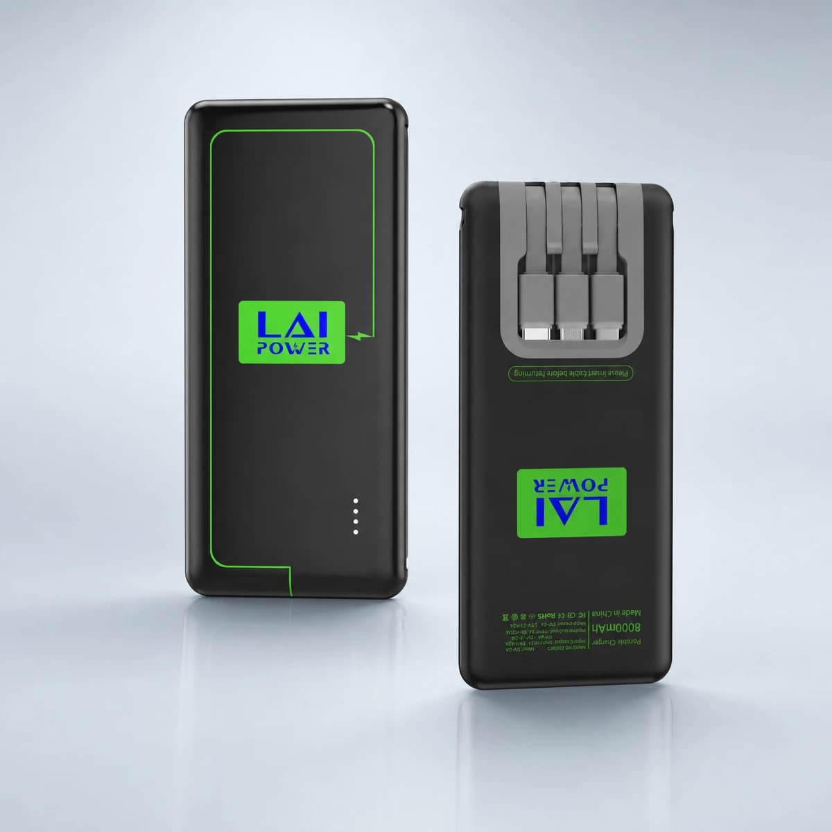Power bank pengecasan pantas LaiPower